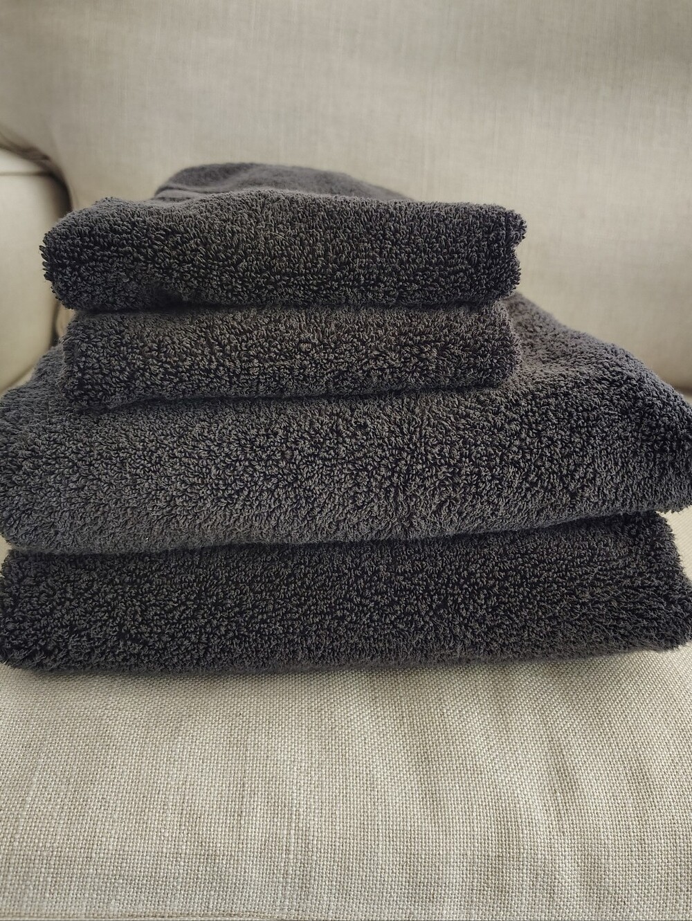 Better Homes And Gardens Charcoal Gray Bath Towel Set